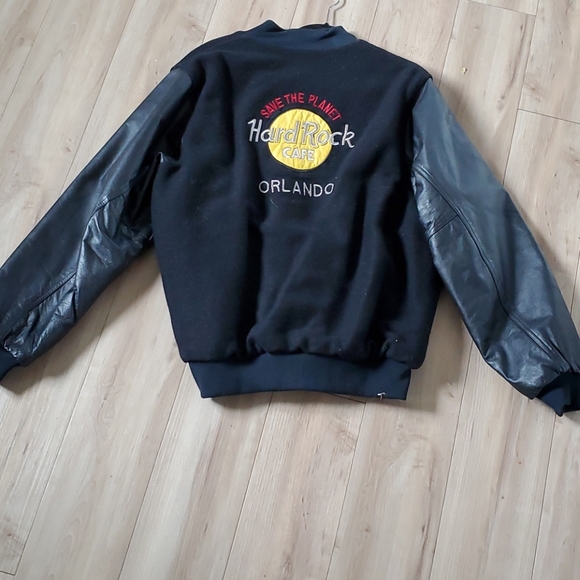 Varsity Orlando Hardrock Cafe Jacket - Picture 2 of 3